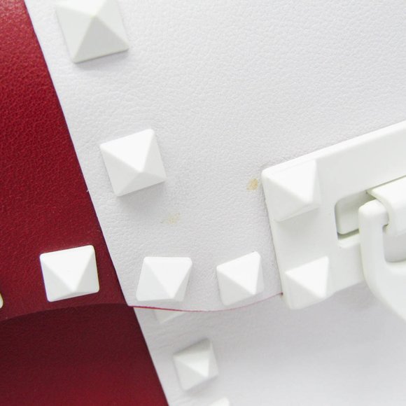 VALENTINO GARAVANI Red Leather Shoulder Bag - Picture 7 of 16